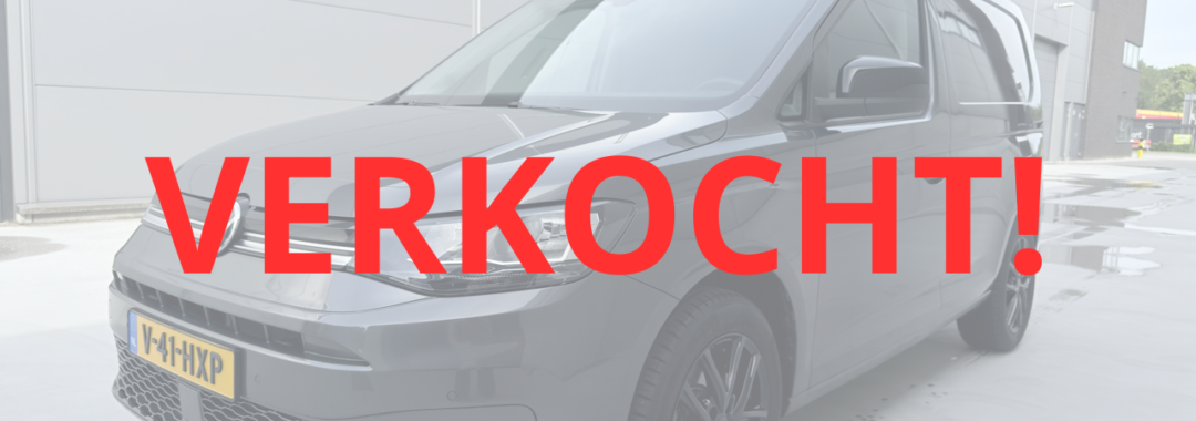 Volkswagen Caddy Cargo 2024 verkocht