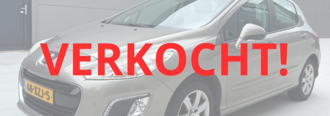 Peugeot 308 verkocht