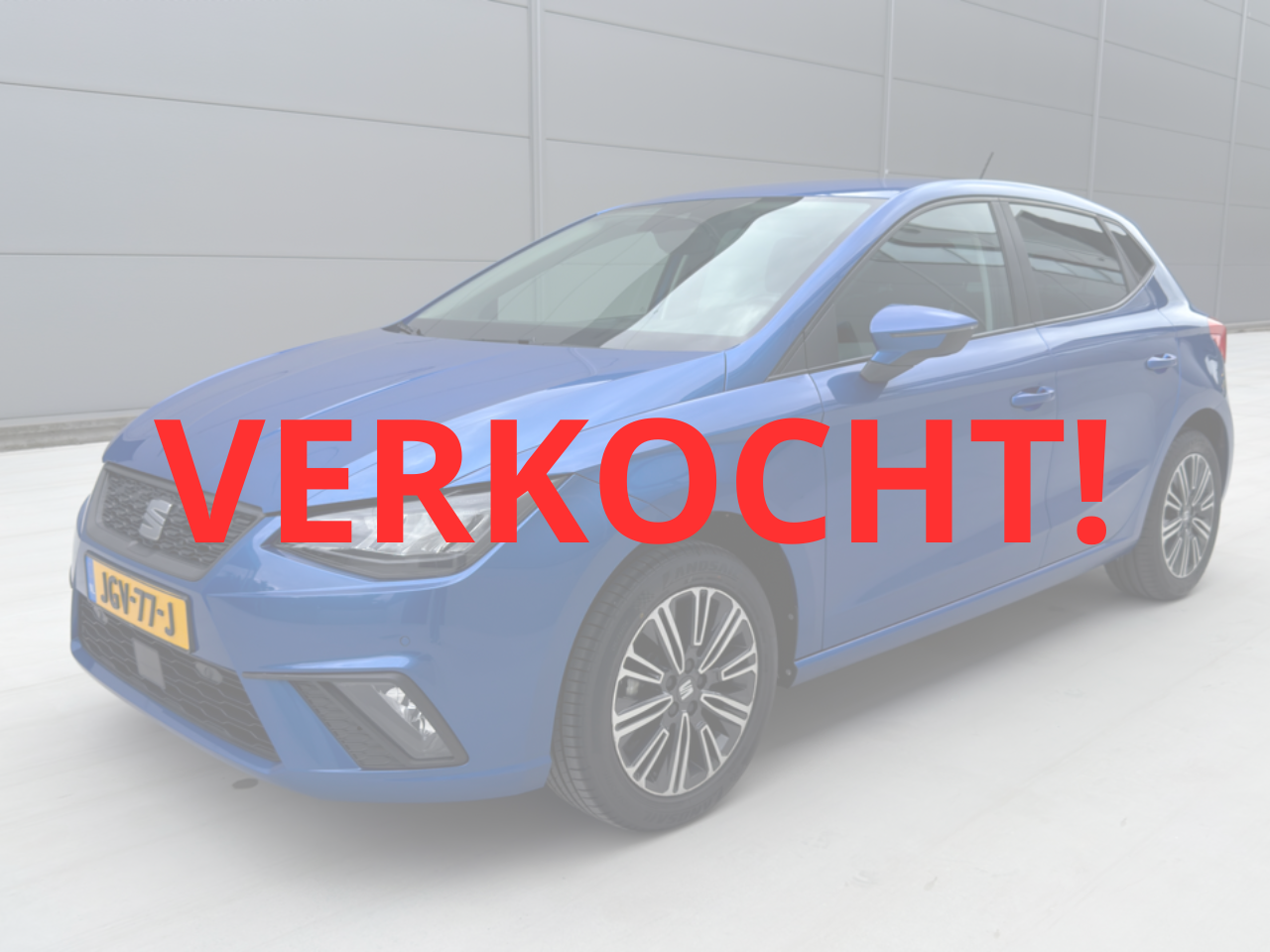 Seat Ibiza Blauw verkocht