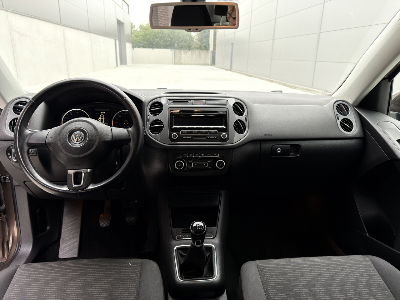 Volkswagen Tiguan interieur aanzicht