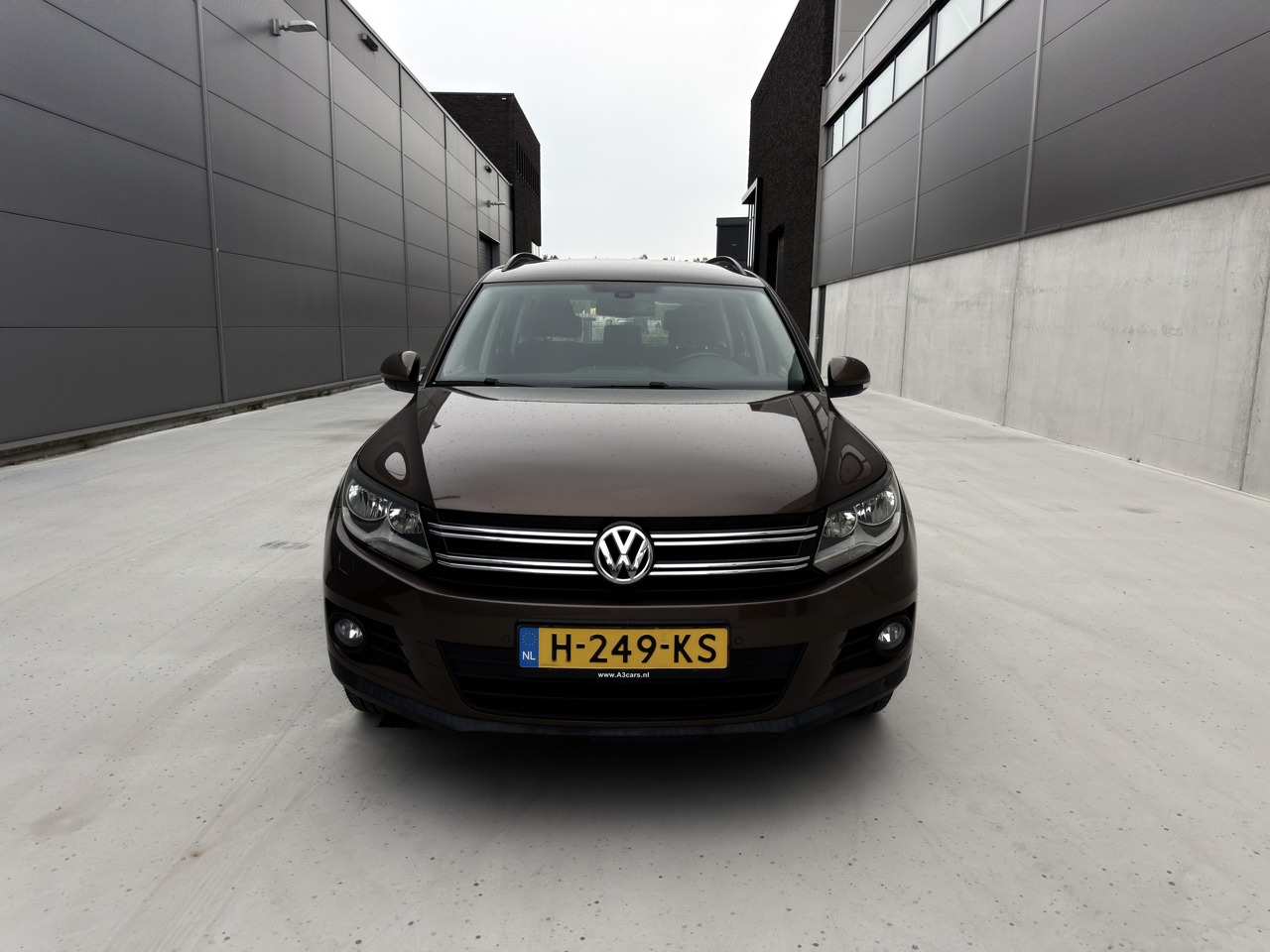 Volkswagen Tiguan voorkant aanzicht