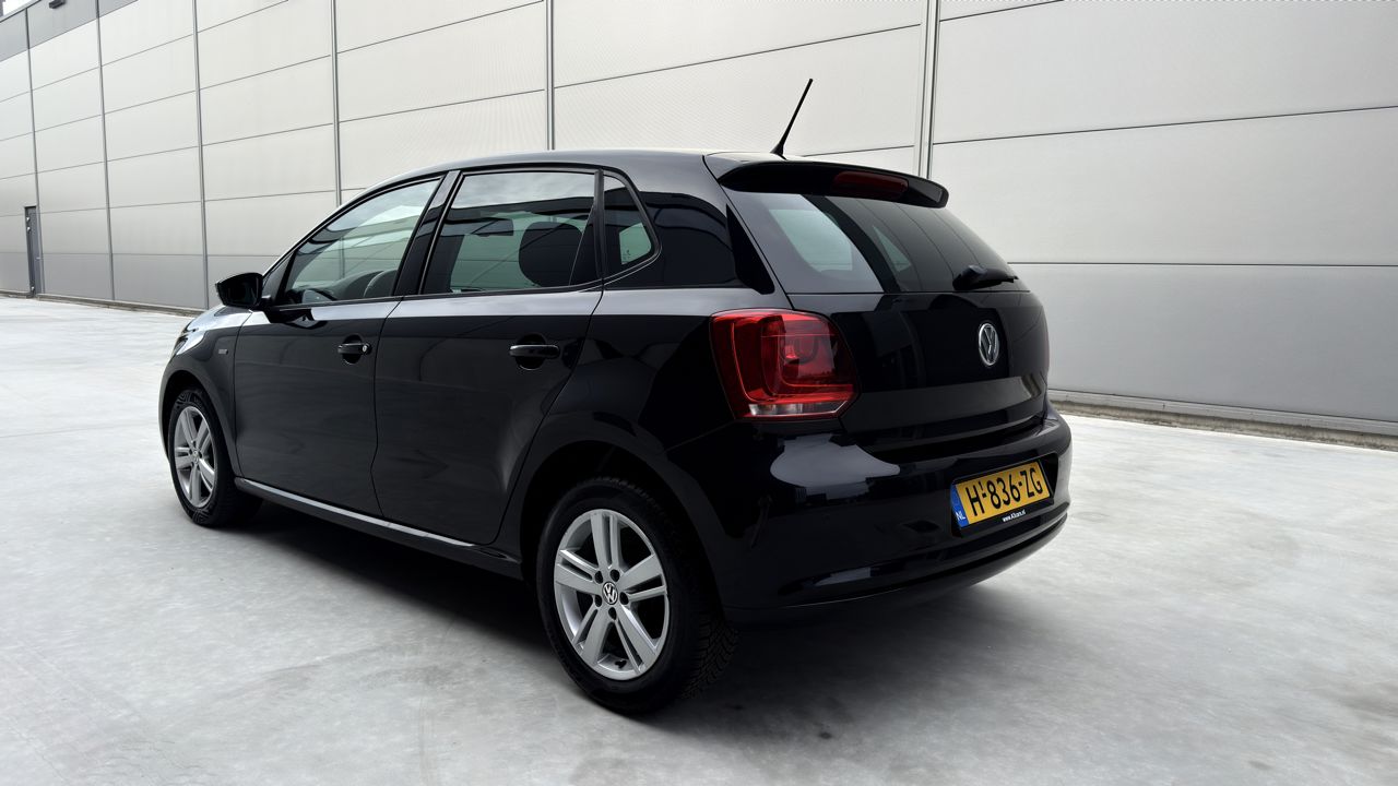 Volkswagen Polo linksachter aanzicht