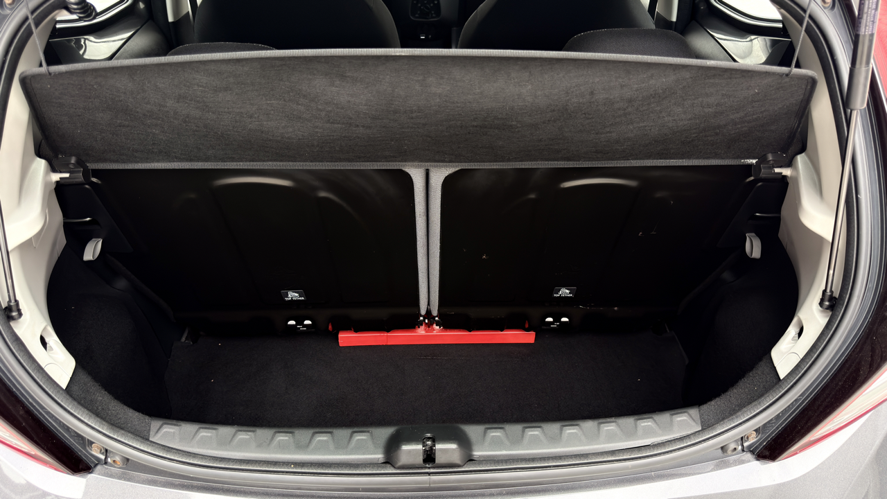 Toyota Aygo kofferbak aanzicht