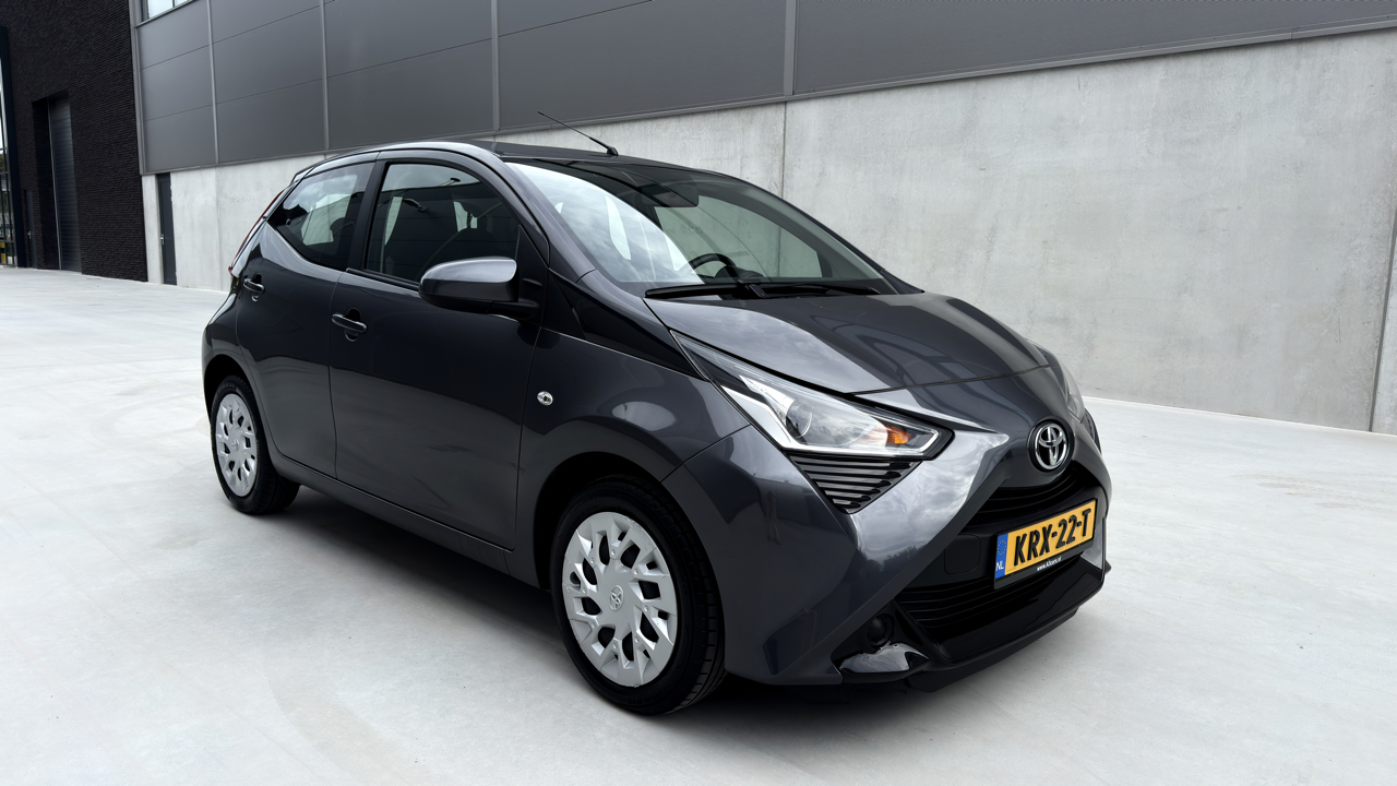 Toyota Aygo rechtsvoor aanzicht