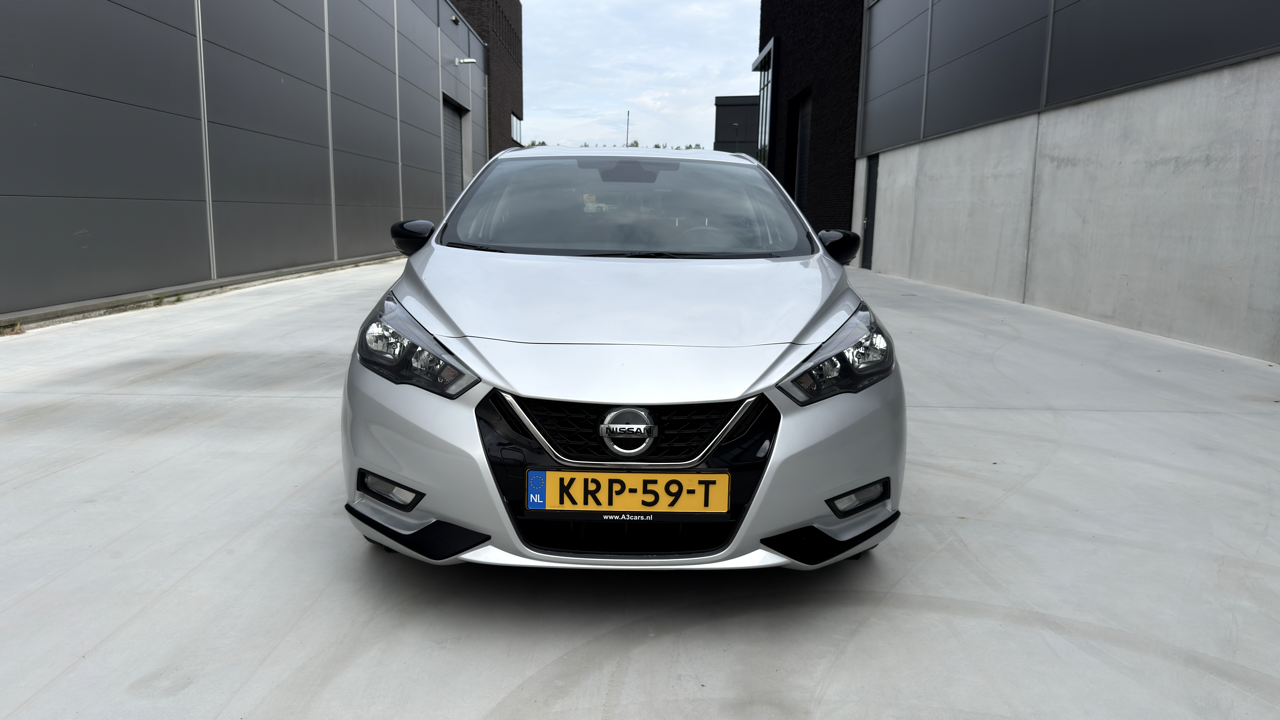 Nissan Micra voorkant aanzicht