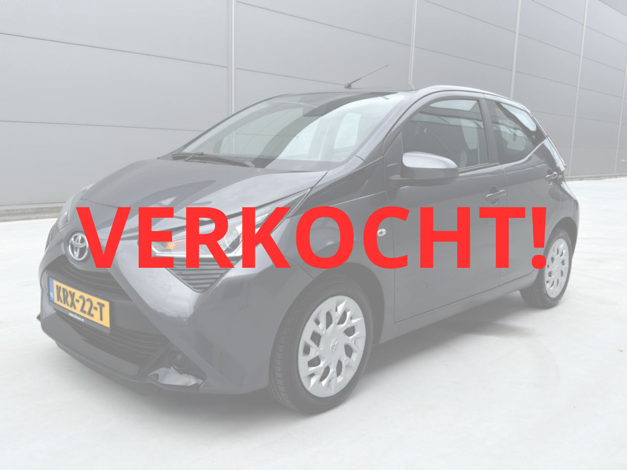Toyota Aygo verkocht