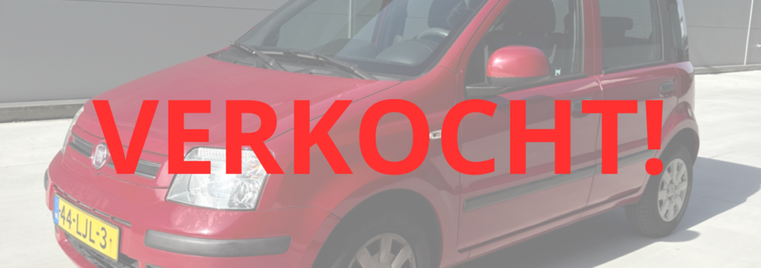 Fiat Panda verkocht