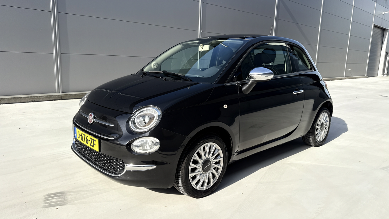 Fiat 500 1.2 2017 Zwart-image